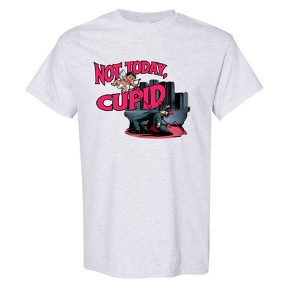 "Not Today Cupid" Matrix Limbo T-Shirt - Front - StyleSavvy.xyz