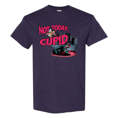 "Not Today Cupid" Matrix Limbo T-Shirt - Front - StyleSavvy.xyz