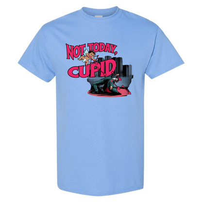 "Not Today Cupid" Matrix Limbo T-Shirt - Front - StyleSavvy.xyz