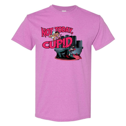 "Not Today Cupid" Matrix Limbo T-Shirt - Front - StyleSavvy.xyz