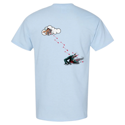 "Not Today Cupid" Matrix Limbo T-Shirt - Front & Back - StyleSavvy.xyz