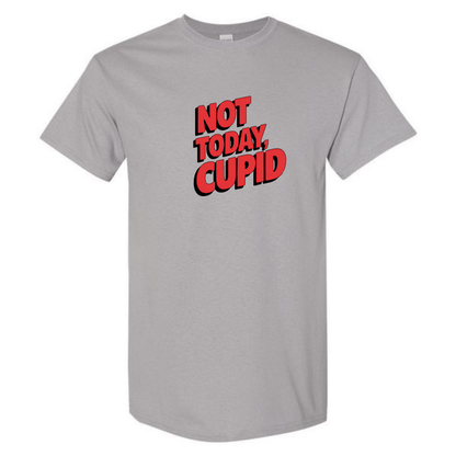 "Not Today Cupid" Matrix Limbo T-Shirt - Front & Back - StyleSavvy.xyz