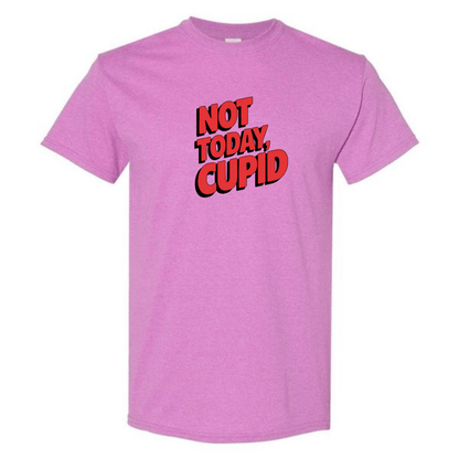 "Not Today Cupid" Matrix Limbo T-Shirt - Front & Back - StyleSavvy.xyz