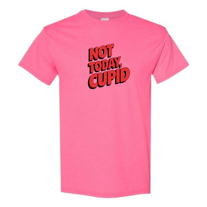 "Not Today Cupid" Matrix Limbo T-Shirt - Front & Back - StyleSavvy.xyz
