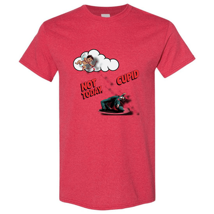 "Not Today Cupid" Matrix Limbo T-Shirt - V2 - StyleSavvy.xyz