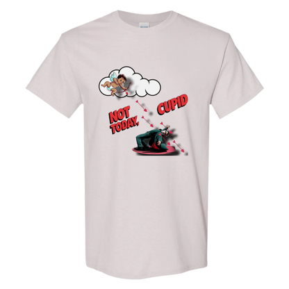 "Not Today Cupid" Matrix Limbo T-Shirt - V2 - StyleSavvy.xyz