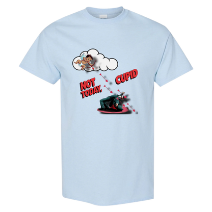"Not Today Cupid" Matrix Limbo T-Shirt - V2 - StyleSavvy.xyz
