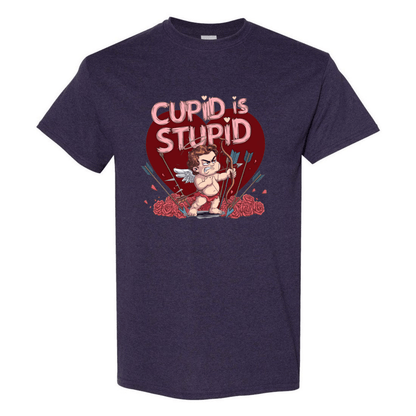 Cupid is Stupid T-Shirt - Funny Anti - Valentine's Day Gift - StyleSavvy.xyz