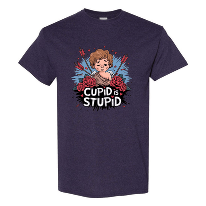 Cupid is Stupid T-Shirt V2 - Funny Anti - Valentine's Day Gift - StyleSavvy.xyz