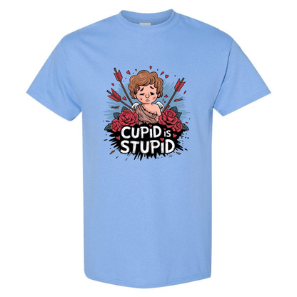 Cupid is Stupid T-Shirt V2 - Funny Anti - Valentine's Day Gift - StyleSavvy.xyz