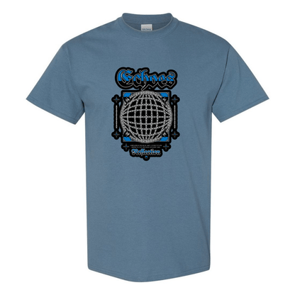 Echoes of the Globe: Chain - Linked Earth T-Shirt - Unique Graphic Tee for Style & Sustainability - StyleSavvy.xyz