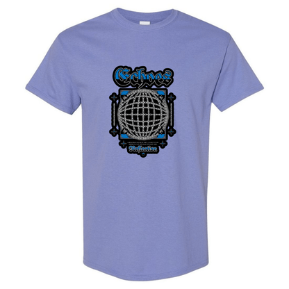 Echoes of the Globe: Chain - Linked Earth T-Shirt - Unique Graphic Tee for Style & Sustainability - StyleSavvy.xyz