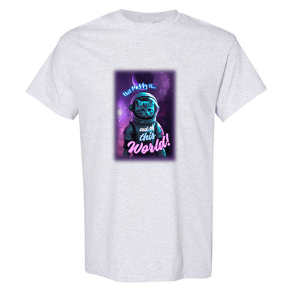 This P*$$¥ is Out of This World! – Funny Space Cat Astronaut T-Shirt - StyleSavvy.xyz