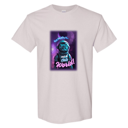 This P*$$¥ is Out of This World! – Funny Space Cat Astronaut T-Shirt - StyleSavvy.xyz