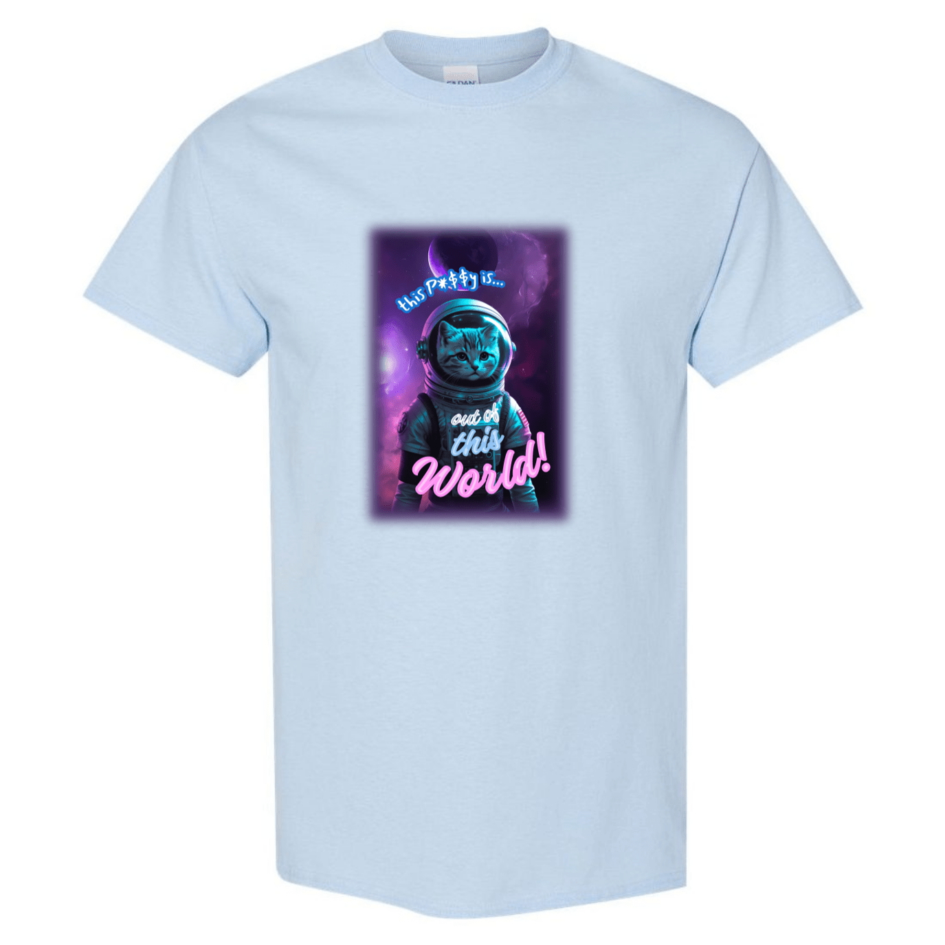 This P*$$¥ is Out of This World! – Funny Space Cat Astronaut T-Shirt - StyleSavvy.xyz