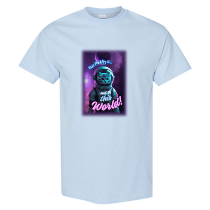 This P*$$¥ is Out of This World! – Funny Space Cat Astronaut T-Shirt - StyleSavvy.xyz