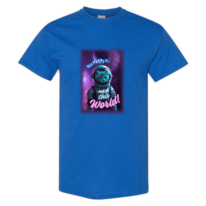 This P*$$¥ is Out of This World! – Funny Space Cat Astronaut T-Shirt - StyleSavvy.xyz