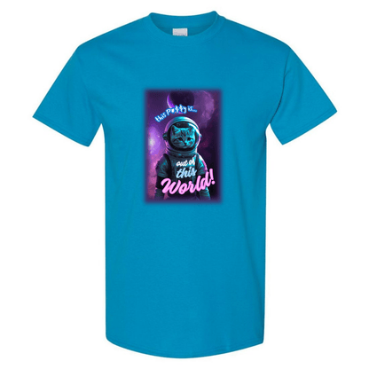 This P*$$¥ is Out of This World! – Funny Space Cat Astronaut T-Shirt - StyleSavvy.xyz