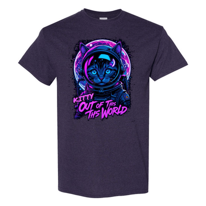 Kitty Outta This World Tee - SSXYZ - StyleSavvy.xyz