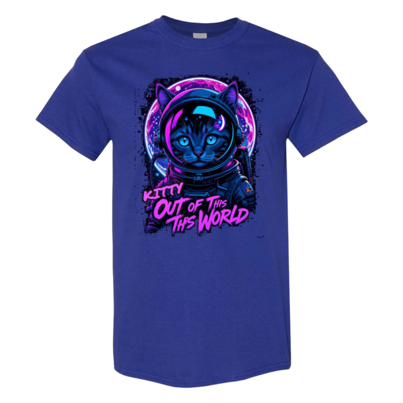 Kitty Outta This World Tee - SSXYZ - StyleSavvy.xyz