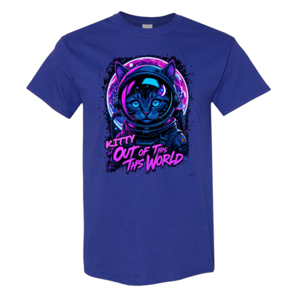 Kitty Outta This World Tee - SSXYZ - StyleSavvy.xyz