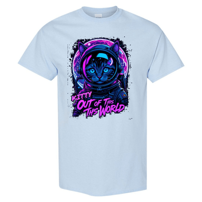 Kitty Outta This World Tee - SSXYZ - StyleSavvy.xyz