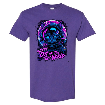 Kitty Outta This World Tee - SSXYZ - StyleSavvy.xyz