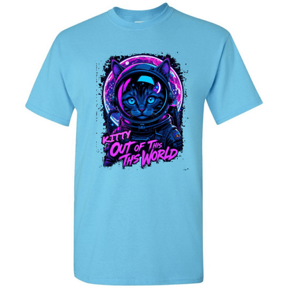 Kitty Outta This World Tee - SSXYZ - StyleSavvy.xyz