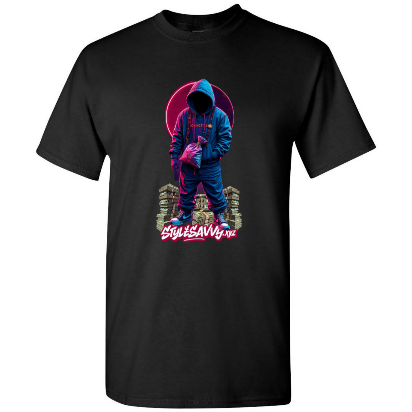 Silent Partner in Profit, CASH STAX Tee - SSXYZ - StyleSavvy.xyz