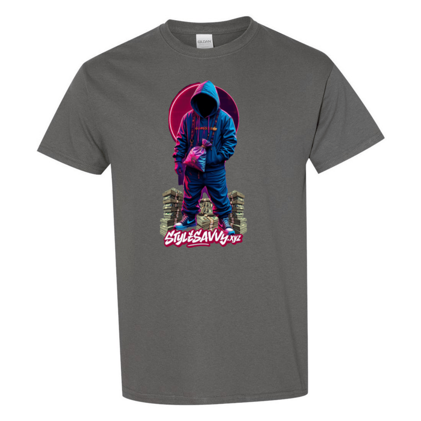 Silent Partner in Profit, CASH STAX Tee - SSXYZ - StyleSavvy.xyz