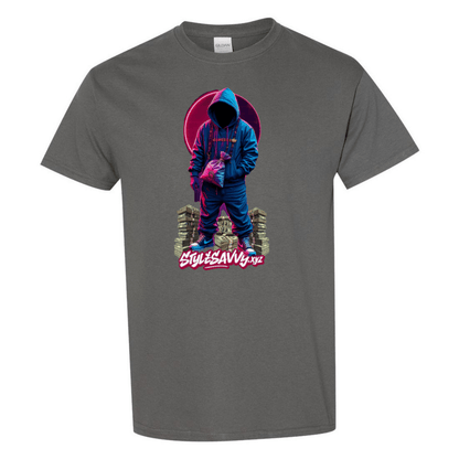 Silent Partner in Profit, CASH STAX Tee - SSXYZ - StyleSavvy.xyz