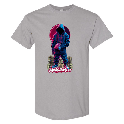Silent Partner in Profit, CASH STAX Tee - SSXYZ - StyleSavvy.xyz