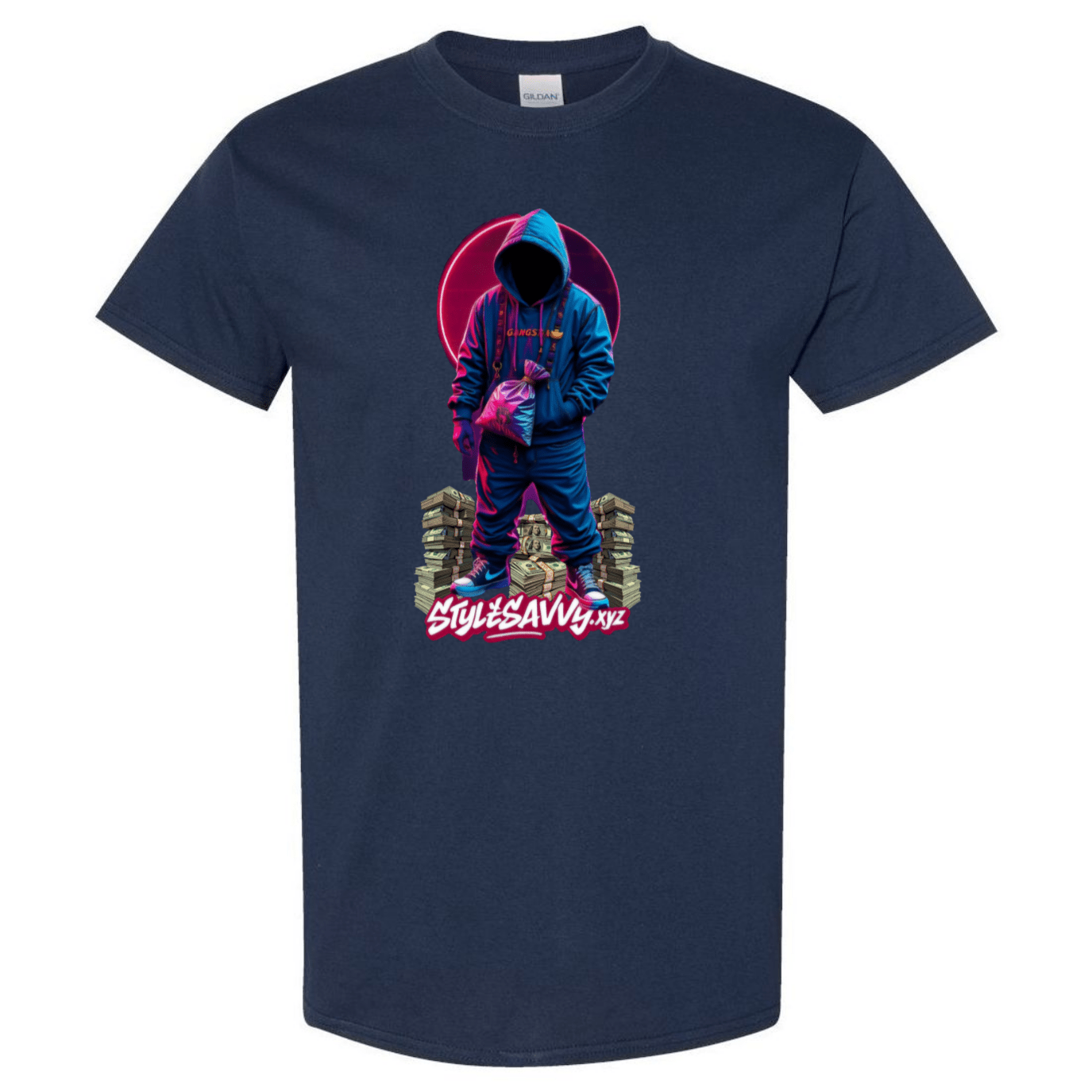 Silent Partner in Profit, CASH STAX Tee - SSXYZ - StyleSavvy.xyz