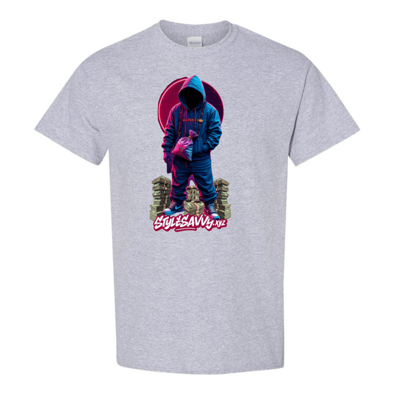 Silent Partner in Profit, CASH STAX Tee - SSXYZ - StyleSavvy.xyz