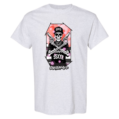 Love & Lead Skull T-Shirt - SSXYZ - StyleSavvy.xyz