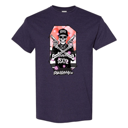 Love & Lead Skull T-Shirt - SSXYZ - StyleSavvy.xyz