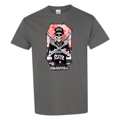 Love & Lead Skull T-Shirt - SSXYZ - StyleSavvy.xyz