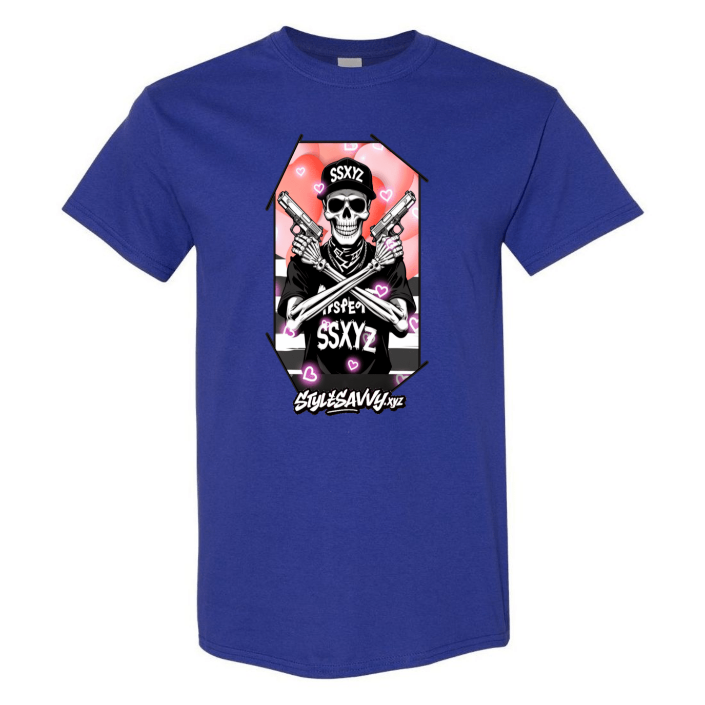 Love & Lead Skull T-Shirt - SSXYZ - StyleSavvy.xyz