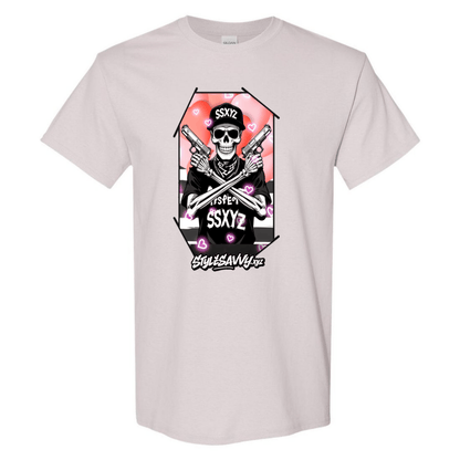 Love & Lead Skull T-Shirt - SSXYZ - StyleSavvy.xyz