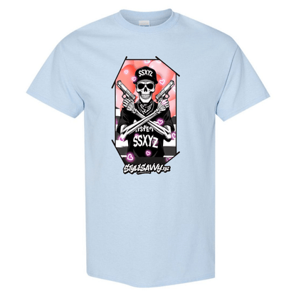Love & Lead Skull T-Shirt - SSXYZ - StyleSavvy.xyz