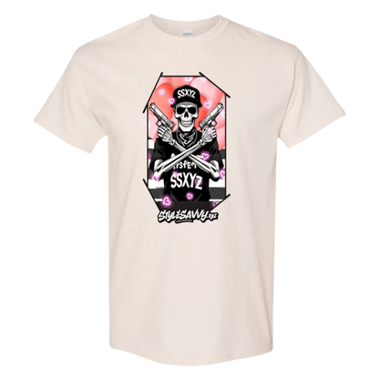 Love & Lead Skull T-Shirt - SSXYZ - StyleSavvy.xyz