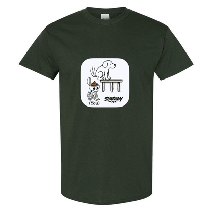 "Doggy Brain Dump" tee - SSXYZ - StyleSavvy.xyz