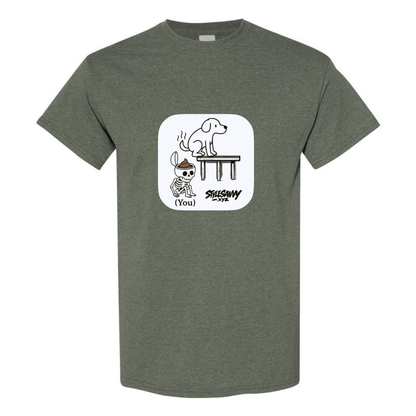 "Doggy Brain Dump" tee - SSXYZ - StyleSavvy.xyz