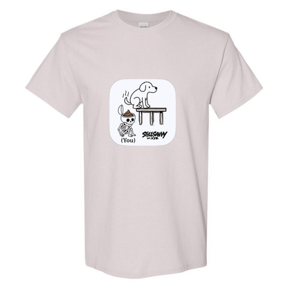 "Doggy Brain Dump" tee - SSXYZ - StyleSavvy.xyz