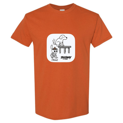 "Doggy Brain Dump" tee - SSXYZ - StyleSavvy.xyz