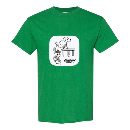 "Doggy Brain Dump" tee - SSXYZ - StyleSavvy.xyz