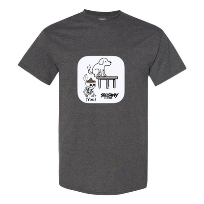 "Doggy Brain Dump" tee - SSXYZ - StyleSavvy.xyz