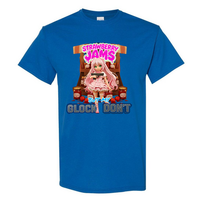 "Strawberry Jams but My Glock Don't" V1 Unisex T-Shirt - SSXYZ