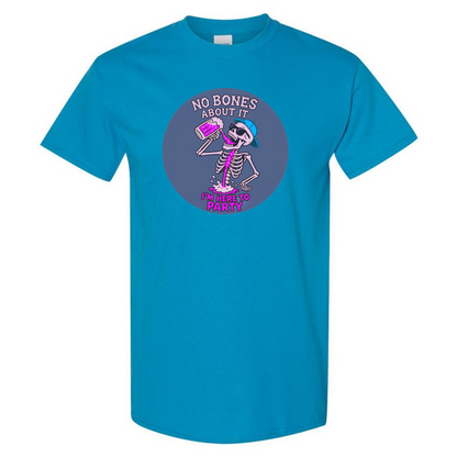 "No Bones About It, I'm Here to Party" Skeleton Tee V2 - SSXYZ