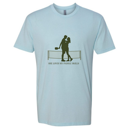 She Loves My Paddle Skills Pickleball T-Shirt | Funny Pickleball Player Tee